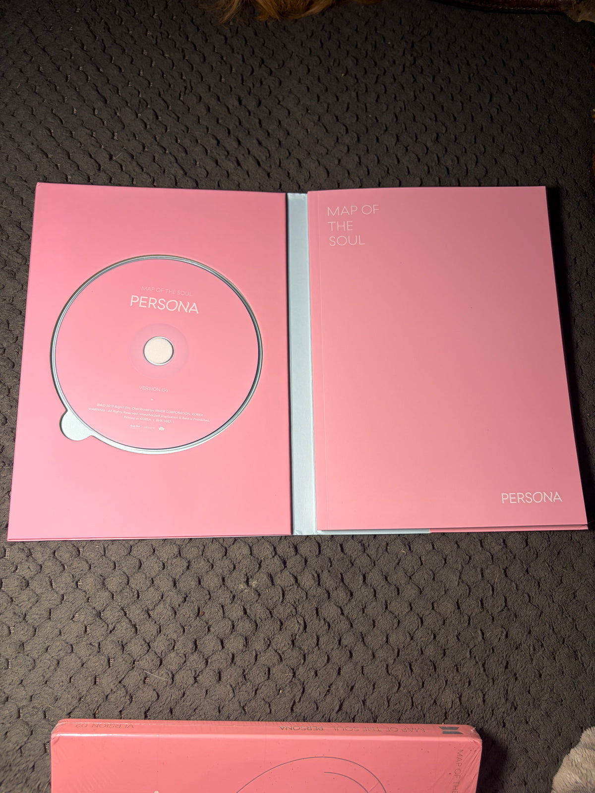 BTS Map of the Soul: Persona — Version 04 Album with V (Taehyung) Photocard — Opened, Like New