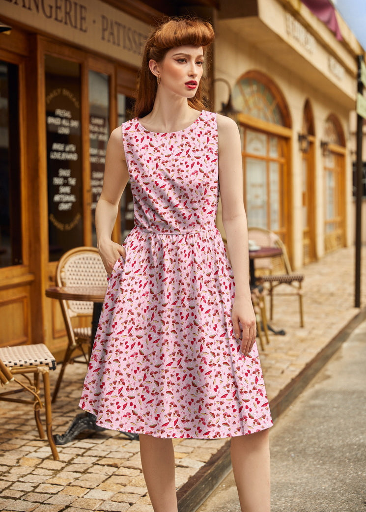 Vestido vintage Seta