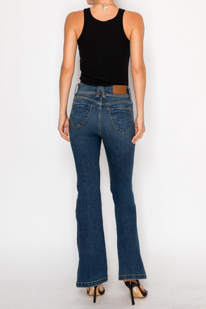 Artemis Vintage Tummy Control High Rise Bootcut Jeans