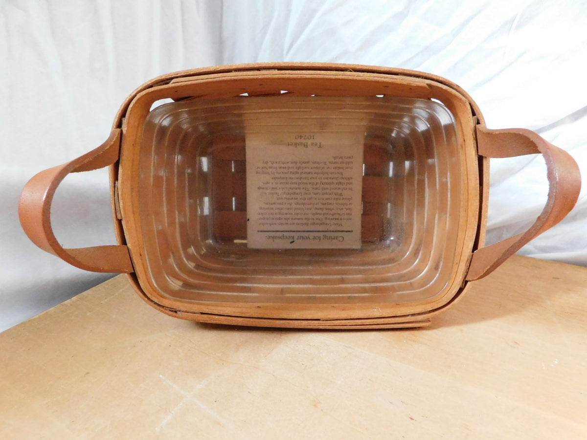 Cesta de té Longaberger