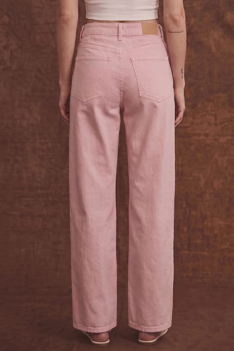 Artemis Vintage Serafina Pink High Rise Barrel Jeans