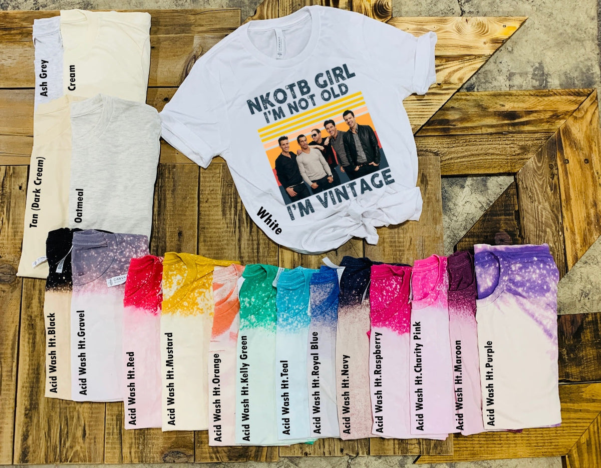 NKOTB - Girl I'm Not Old I'm Vintage