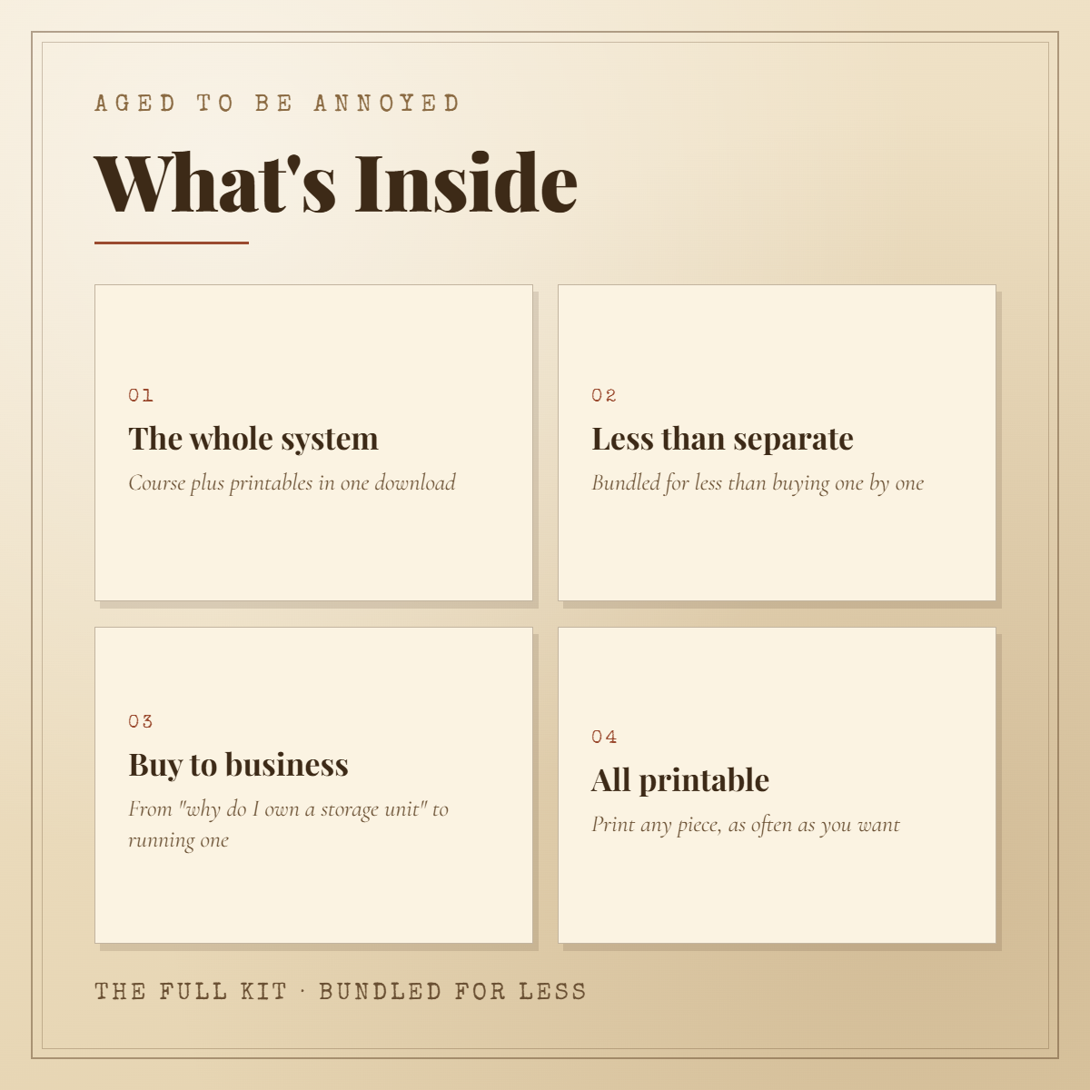 What's inside the Treasure Hunter Starter Bundle