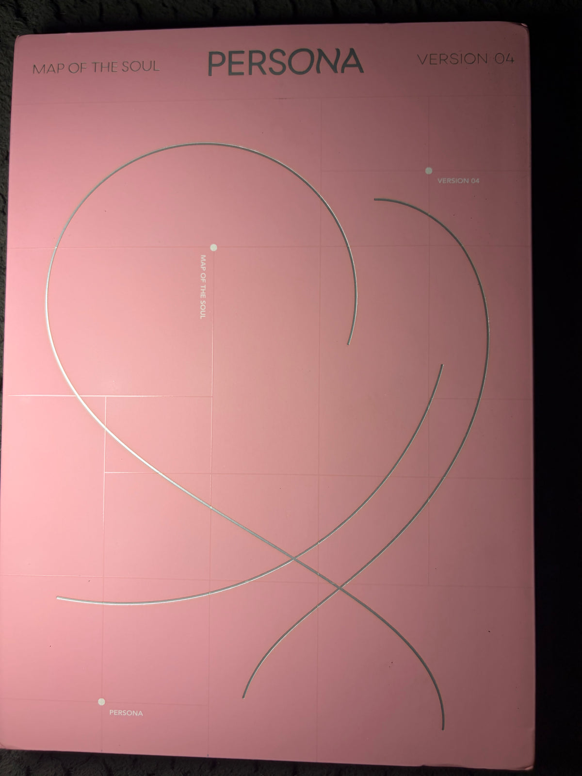BTS Map of the Soul: Persona — Version 04 Album with V (Taehyung) Photocard — Opened, Like New