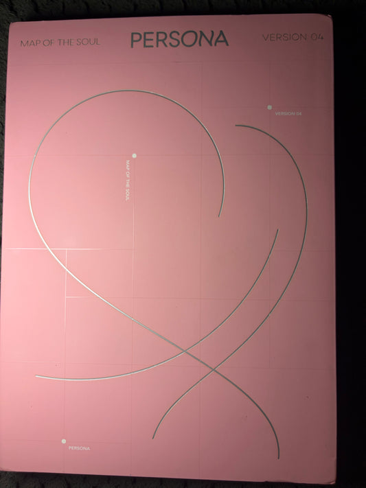 BTS Map of the Soul: Persona — Version 04 Album with V (Taehyung) Photocard — Opened, Like New