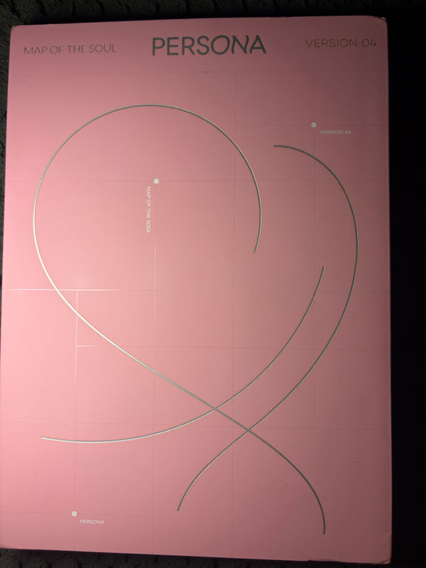 BTS Map of the Soul: Persona — Version 04 Album with V (Taehyung) Photocard — Opened, Like New