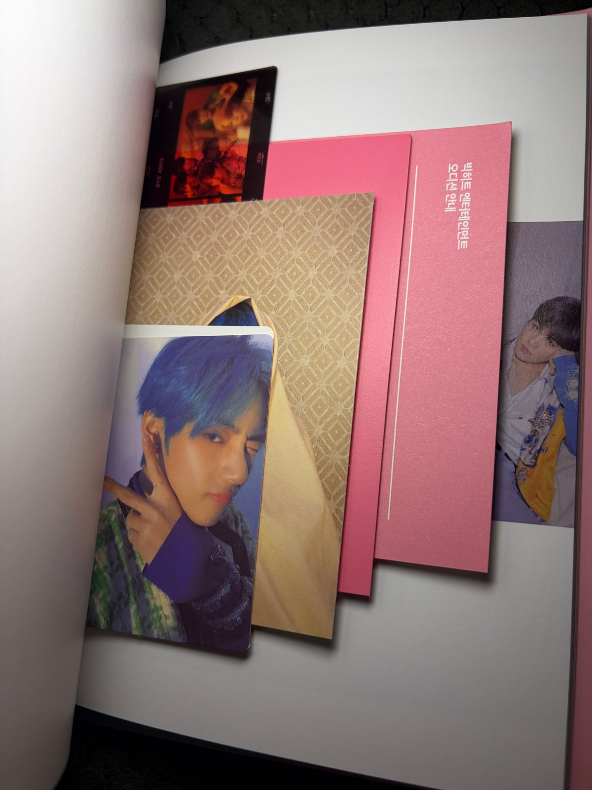BTS Map of the Soul: Persona — Version 04 Album with V (Taehyung) Photocard — Opened, Like New