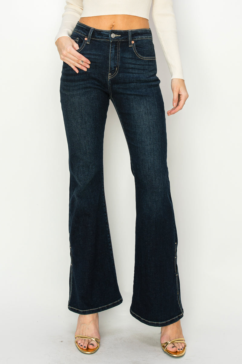 Artemis Vintage High Rise Flare Jeans