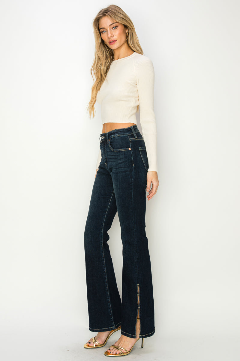 Artemis Vintage High Rise Flare Jeans