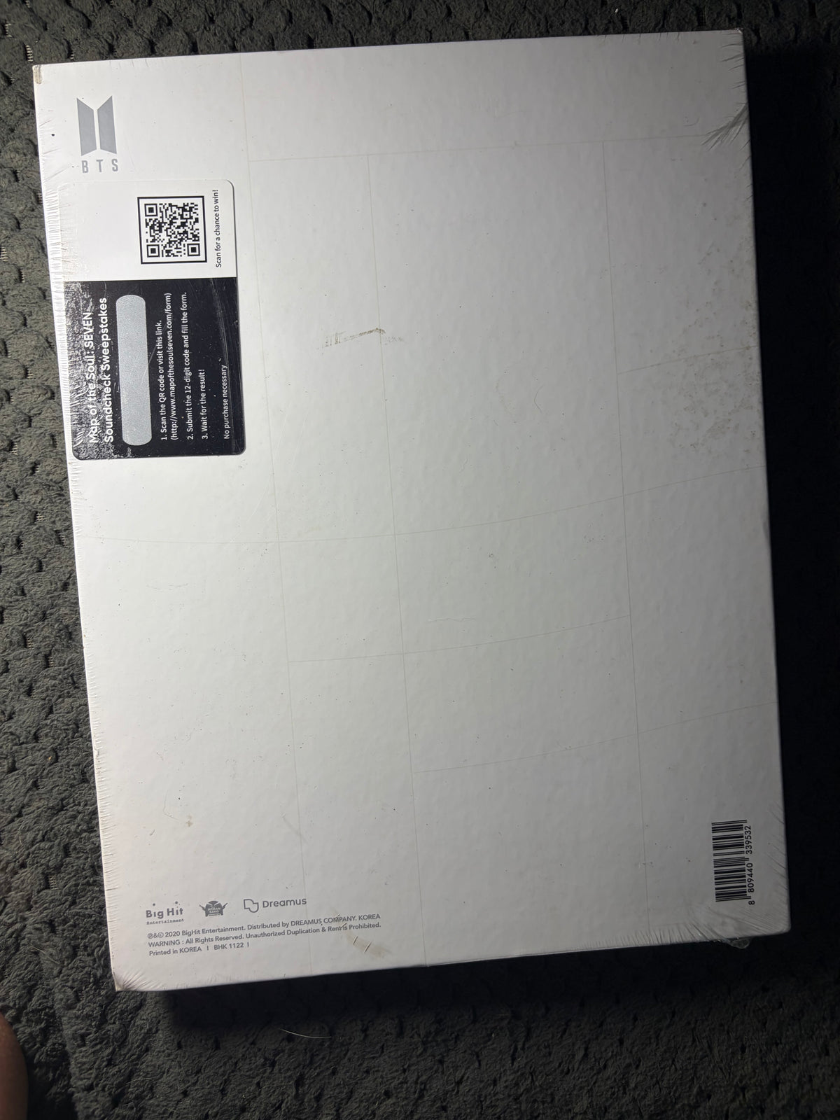 BTS Map of the Soul: 7 — Version 03 Album — Factory Sealed