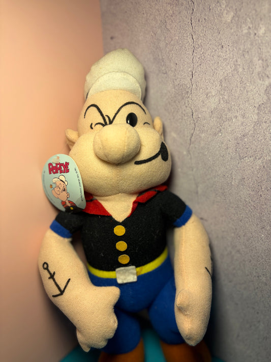 Popeye con etiqueta colgante
