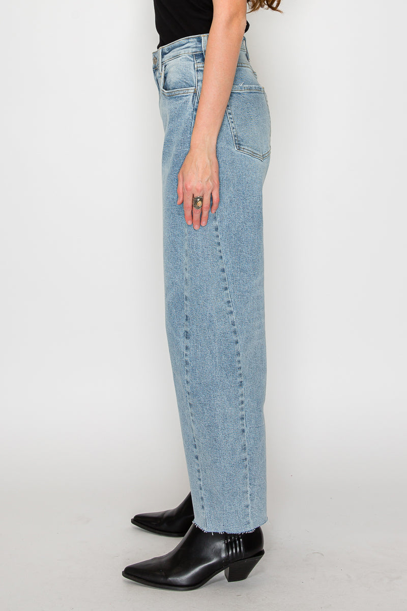Artemis Vintage |Harlow HIGH WAISTED BARREL JEANS Blue by Artemis