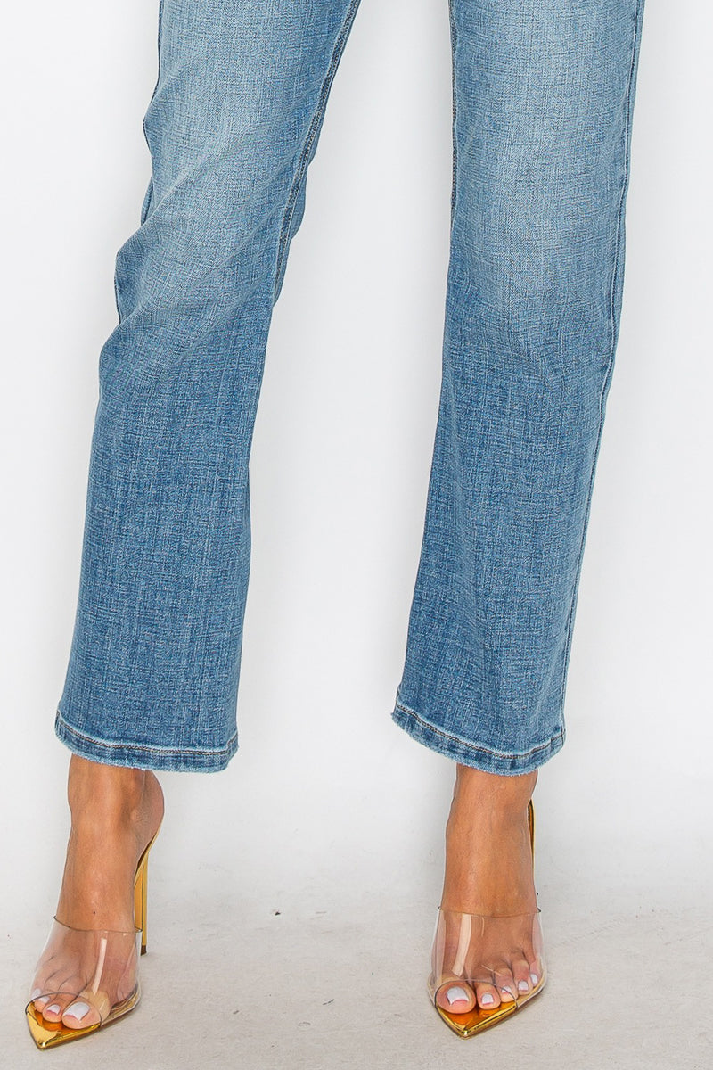 Artemis Vintage Tummy Control High Rise Straight Jeans